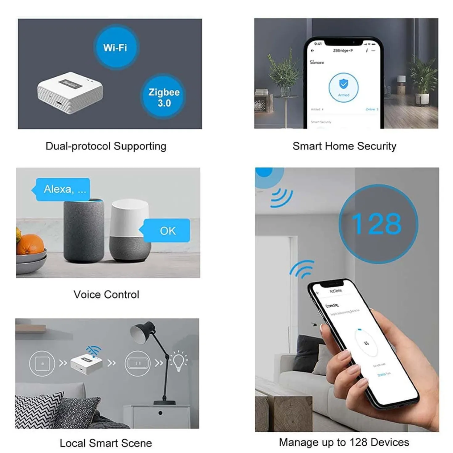 Sonoff Zigbee Smart Water Valve | 2-Pak | Inkl. Sonoff Zigbee Bridge Pro