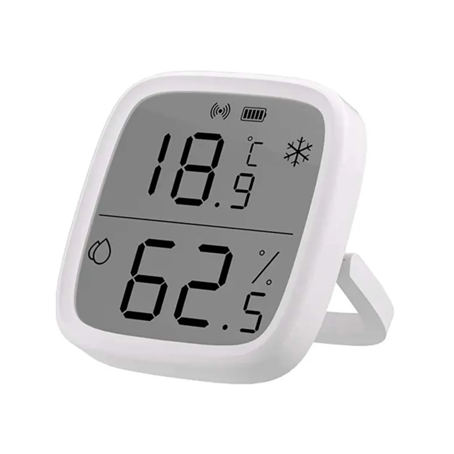 Sonoff Zigbee Temp. & Fugt Sensor | LCD Display | SNZB-02D