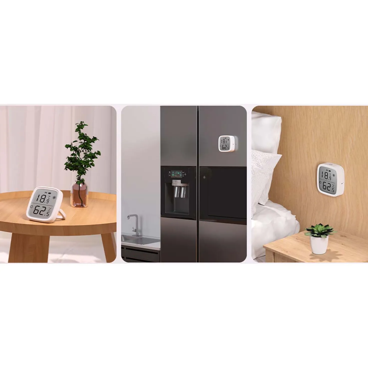 Sonoff Zigbee Temp. & Fugt Sensor | LCD Display | SNZB-02D