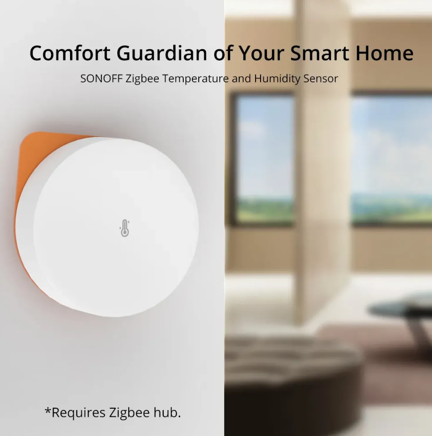 Sonoff Zigbee Temp. & Fugt sensor | Zigbee 3.0 | SNZB-02P
