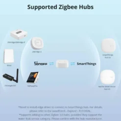 Sonoff Zigbee Water Leak Sensor | Inkl. Detektions Kabel | Batteri | SNZB-05P
