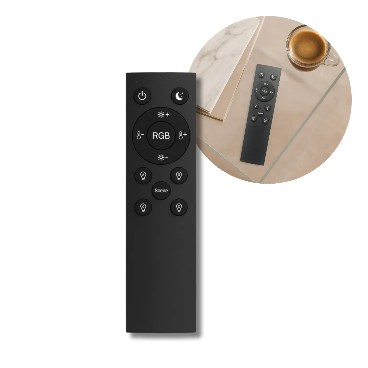 Spotlys på Skinne | 8 stk. | Komplet sæt | Wifi styring | SlimTrack | Hvid