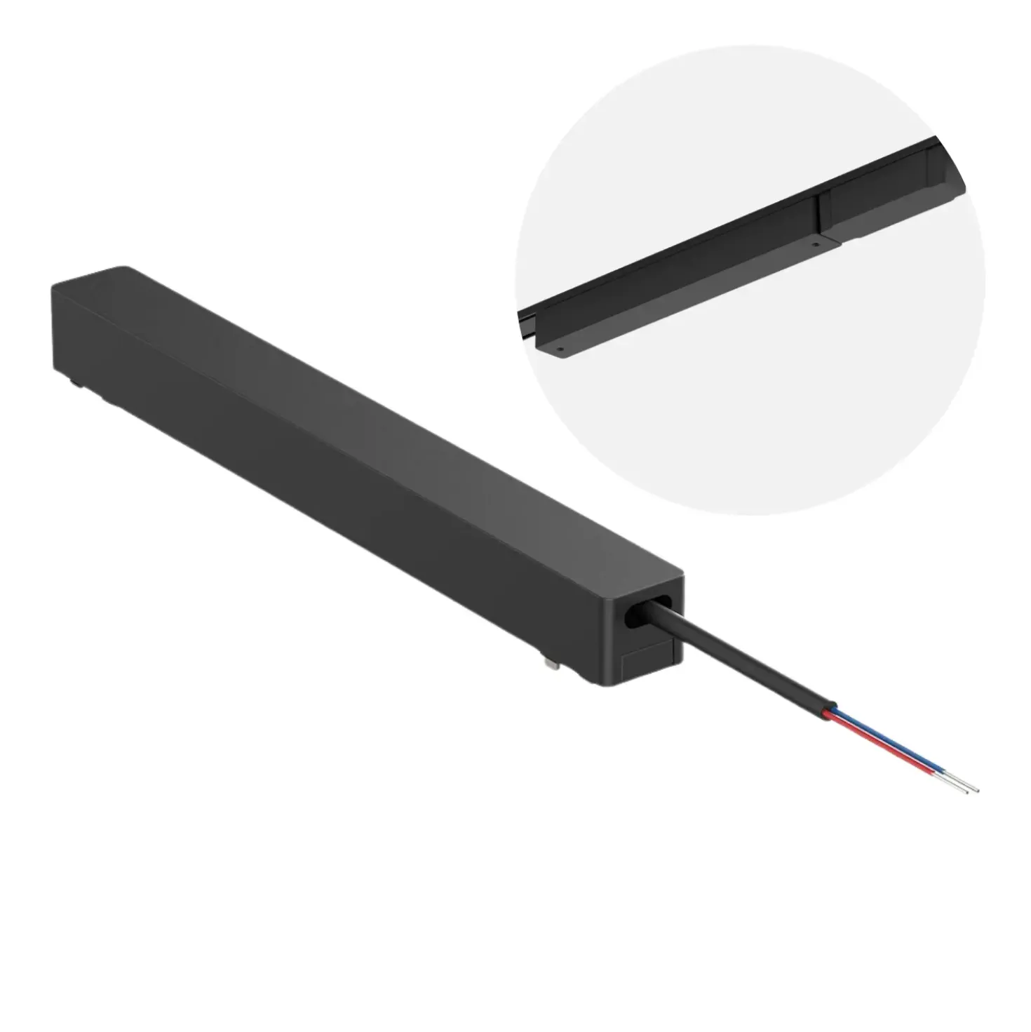 Spotlys på Skinne | 8 stk. | Komplet sæt | Wifi styring | SlimTrack | Sort