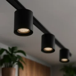 Spotlys på Skinne | 8 stk. | Komplet sæt | Wifi styring | SlimTrack | Sort