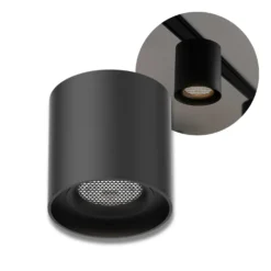 Spots på Skinne | 4 stk. | Komplet sæt | Wifi styring | SlimTrack | Sort