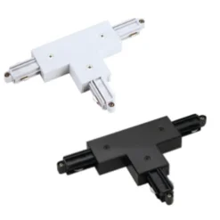 Square T-Stykke | Jord til højre | 1-Faset | Sort