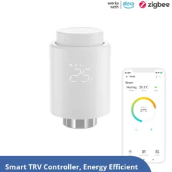 2 stk. Sonoff Termostat | Radiatortermostat | Zigbee 3.0 | TRVZB