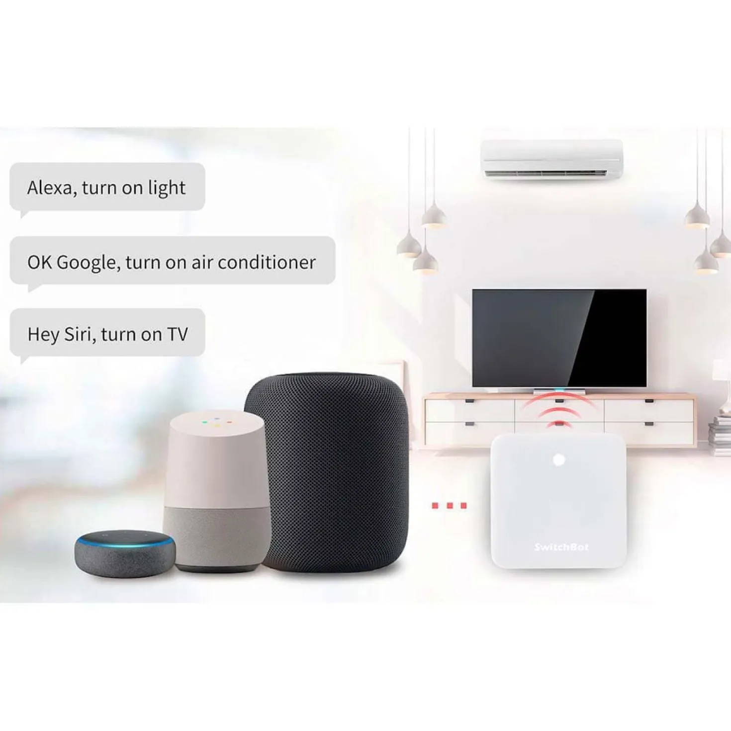 2 stk. Switchbot Bot inkl. Switchbot Hub | WiFi Bridge | Smart Home