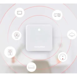 2 stk. Switchbot Meter inkl. Switchbot Hub | Termometer | Hygrometer | Smart Home | Bluetooth | WiFi Bridge