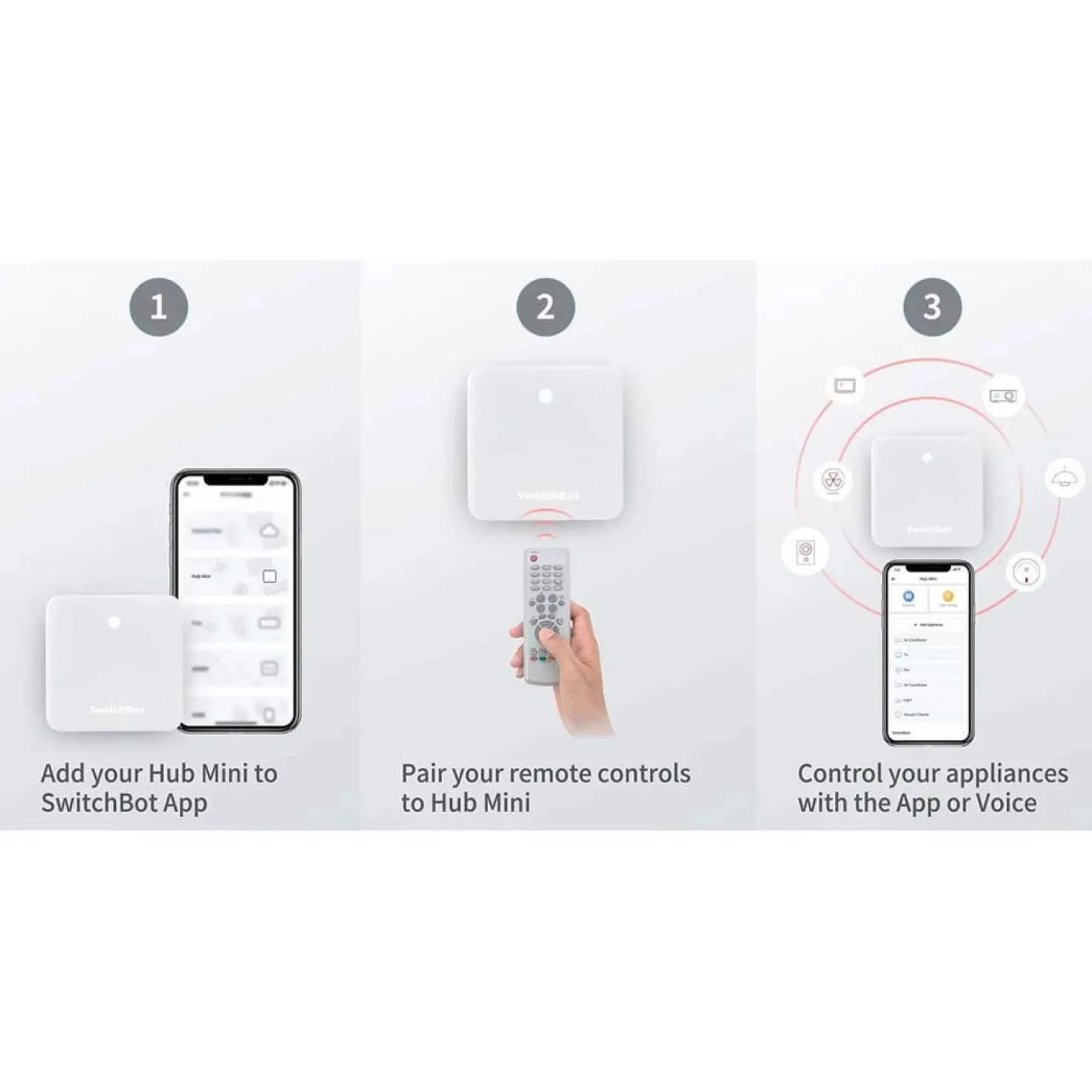 2 stk. Switchbot Meter Plus inkl. Switchbot Hub | Termometer | Smart Home