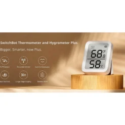 2 stk. Switchbot Meter Plus inkl. Switchbot Hub | Termometer | Smart Home