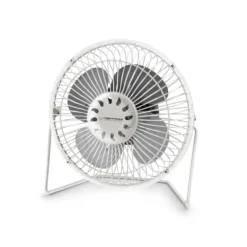 5 stk. USB Ventilator | Støjsvag | Hvid | Ø18cm | Bord Ventilator