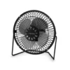 5 stk. USB Ventilator | Støjsvag | Sort | Ø18cm | Bord Ventilator