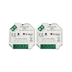 2 stk. Zigbee Relæ 3.0 | 16A | 1-Kanal | Philips HUE Kompatibel