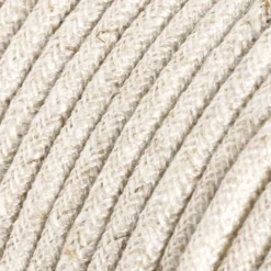 Stofledning I Hør | Creative Cables | 5 Meter | 3x0.75mm2