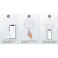 SwitchBot Hub Mini | WiFi Bridge | Universal Fjernbetjening | Smart Home