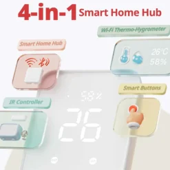 SwitchBot Hub 2 | Smart Home | WiFi Hygrometer | WiFi Bridge