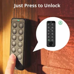 SwitchBot Keypad Touch | Tilbehør til Smart Lock | Trådløs | IP65 | Smart Home