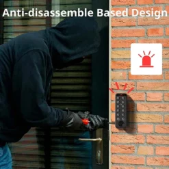 SwitchBot Keypad Touch | Tilbehør til Smart Lock | Trådløs | IP65 | Smart Home