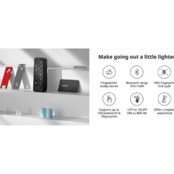 SwitchBot Keypad Touch | Tilbehør til Smart Lock | Trådløs | IP65 | Smart Home
