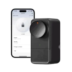 SwitchBot Lock Pro | Smart Dørlås | Elektronisk Dørlås | Smart Home | Sort