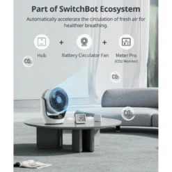 SwitchBot Meter Pro (CO2) | Termometer | Hygrometer | Smart Home | Indendørs