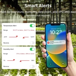 SwitchBot Meter | Termometer | Hygrometer | Smart Home | Indendørs og Udendørs