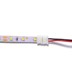 Tilslutningsledning | 8mm | IP20 | SMD LED Strip | Enkelt Farve LED Bånd | 2 Pin