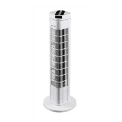 Tårnventilator med Fjernbetjening | 50W | Oscillation | Hvid