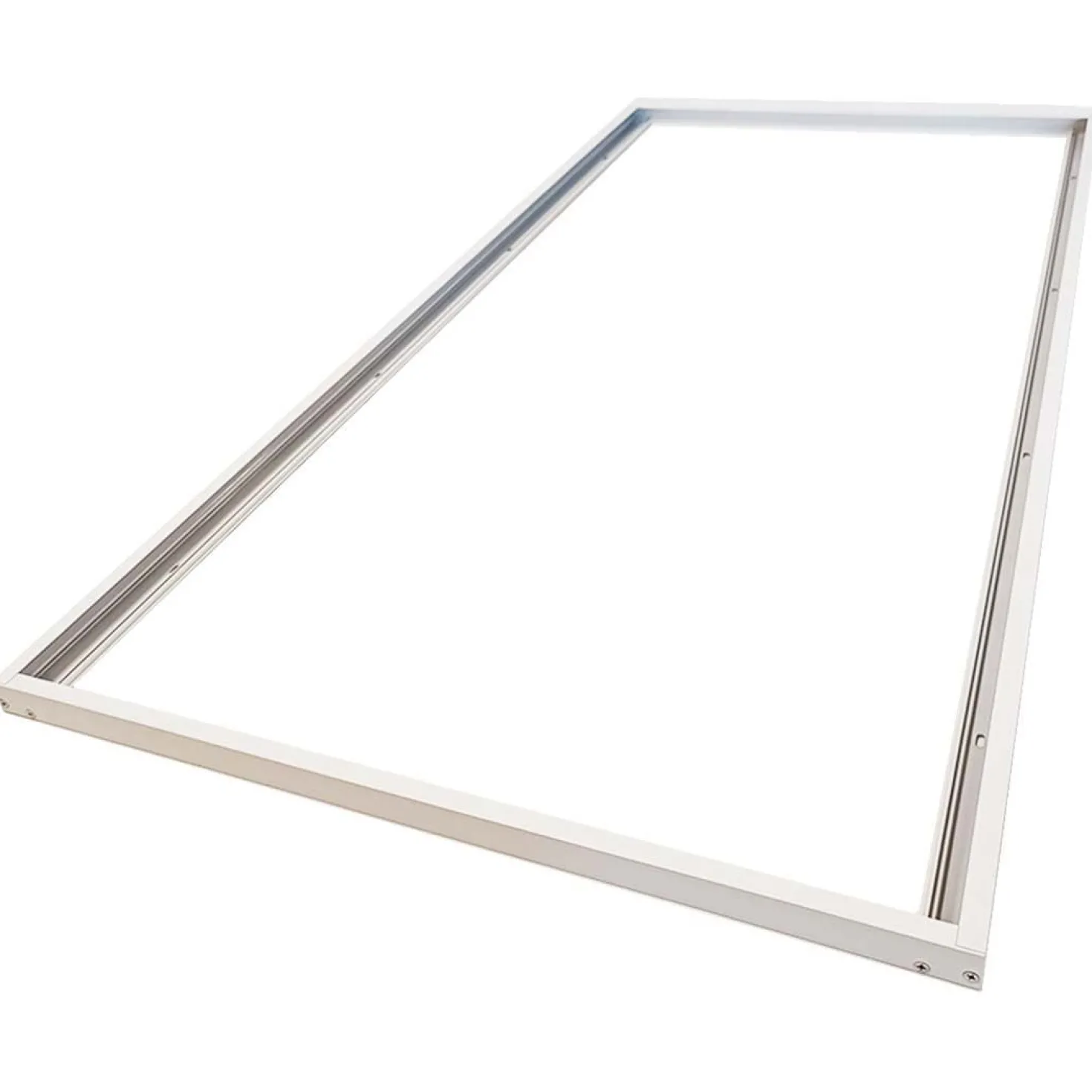 Troldtektramme til LED Panel 60x120 | 25mm | Perfect Fit | Hvid