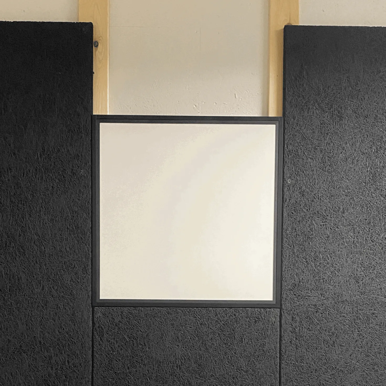 Troldtektramme til LED Panel 60x60 | 25mm | Perfect Fit | Sort