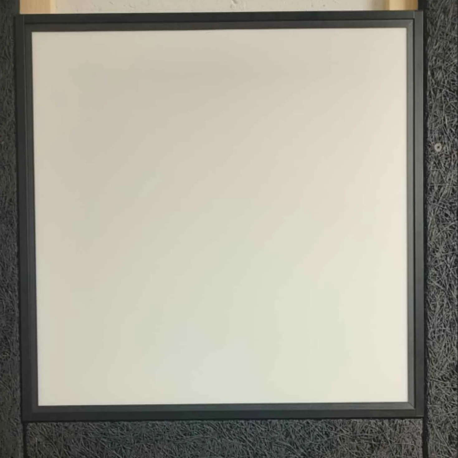 Troldtektramme til LED Panel 60x60 | 25mm | Perfect Fit | Sort