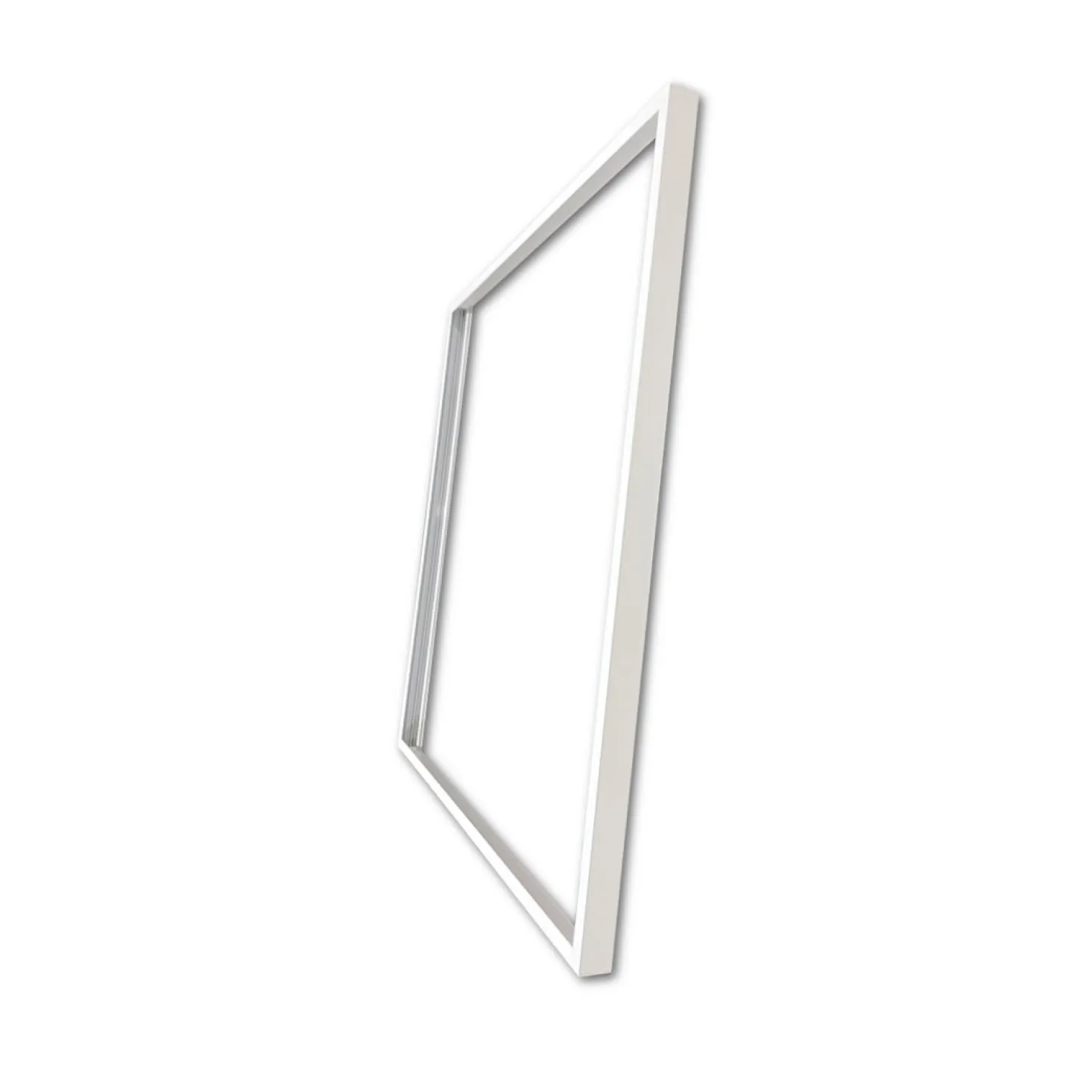 Troldtektramme til LED Panel 60x60 | 5-Pak | 25mm | Perfect Fit | Hvid