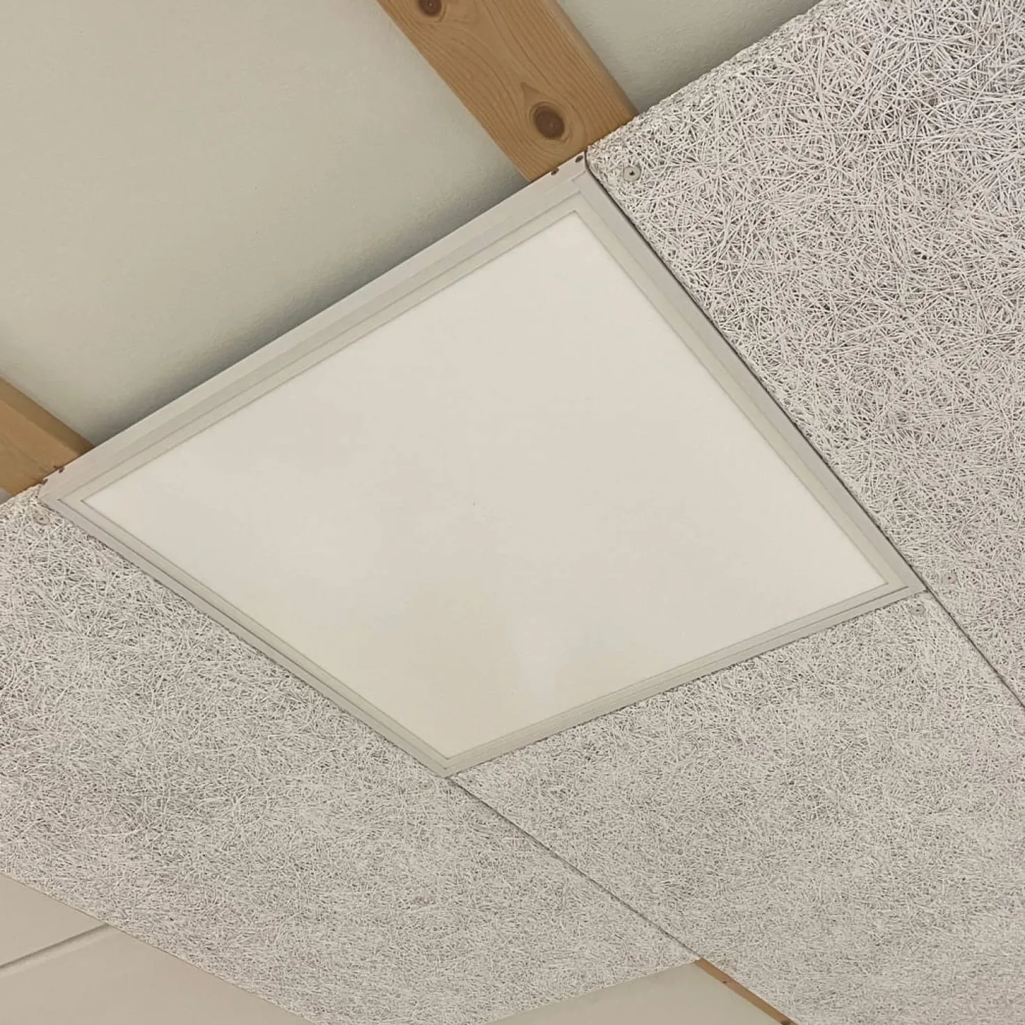 Troldtektramme til LED Panel 60x60 | 5-Pak | 25mm | Perfect Fit | Hvid