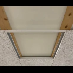 Troldtektramme til LED Panel 60x60 | 5-Pak | 25mm | Perfect Fit | Hvid
