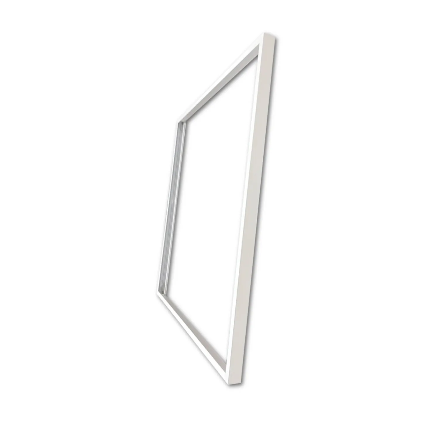 Troldtektramme til LED Panel 60x60 | 5-Pak | 25mm | Perfect Fit | Hvid
