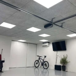 Troldtektramme til LED Panel 60x60 | 5-Pak | 25mm | Perfect Fit | Hvid