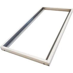 Troldtektramme til LED Panel 30x60 | 25mm | Perfect Fit | Hvid