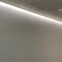 Træskinne for indirekte lys | 180cm | Til LED Strip | Hvid