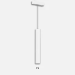 Tube pendel lamper | Komplet sæt | Wifi styring | CCT | SlimTrack | Hvid