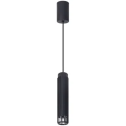 Tube Pendel | Loftlampe | GU10 | Sort | Ø60mm | 500-1400mm