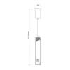 Tube Pendel | Loftlampe | GU10 | Sort og Guld | Ø60mm | 450-1200mm