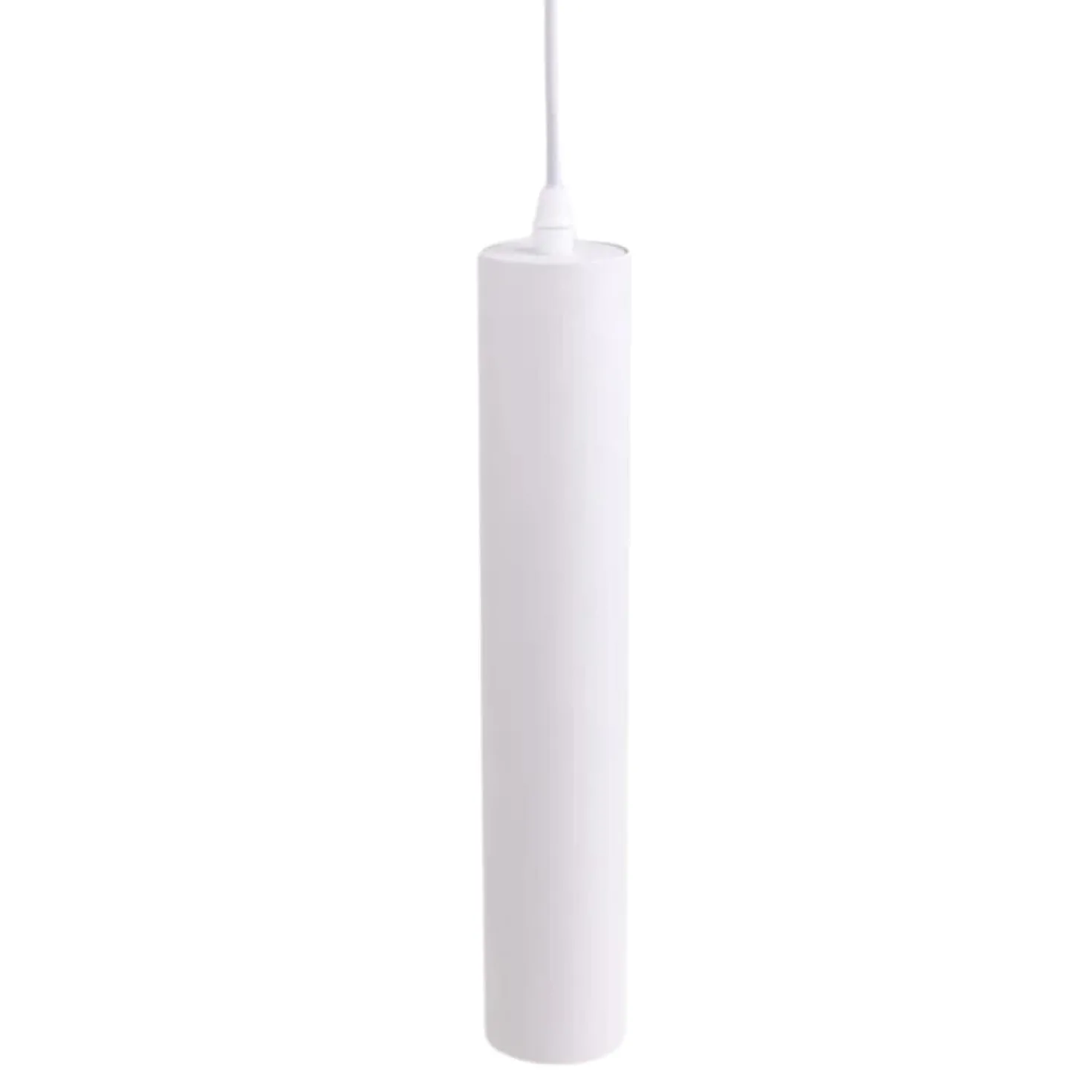 Tube Pendel | Loftslampe | Hvid | GU10 | 110cm Ledning