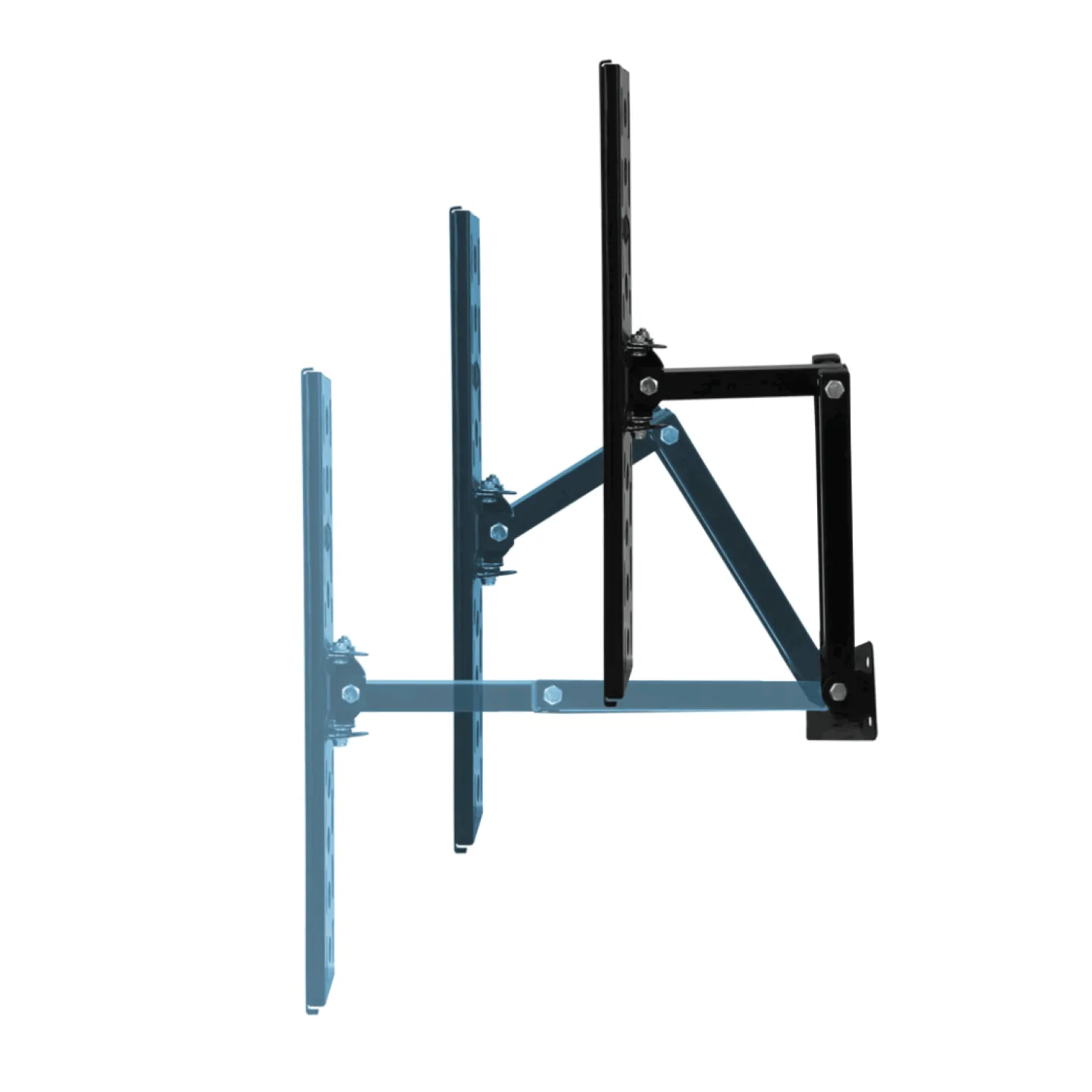 TV Ophæng Med Udtræk | 26"-70" | VESA Vægbeslag | Sort | Max 45KG