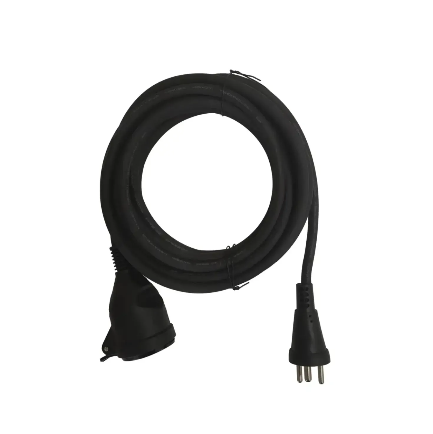 Udendørs Forlængerledning | 5m | 3680W | m/j | 3G1,5mm² | Sort