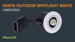 Udendørs Indbygningsspot | 2-Pak | Inkl. Philips Hue GU10 | White | 2700K | 400lm | 4,2W | Hvid