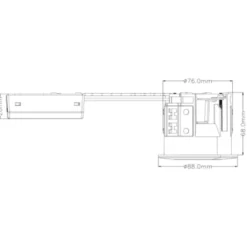 Udendørs Indbygningsspot | 2-Pak | Inkl. Philips Hue GU10 | White | 2700K | 400lm | 4,2W | Hvid