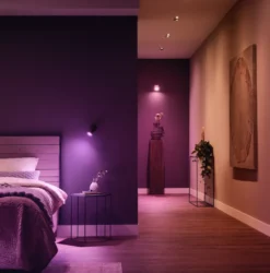 Udendørs Indbygningsspot | 3-Pak | Inkl. Philips Hue GU10 | White & Color Ambiance | 400lm | 4,2W | Hvid