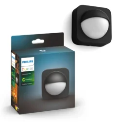 Udendørs Indbygningsspot Sæt | 10-Pak | Inkl. Philips Hue Gu10 | White Ambiance | Bridge + Sensor | 400lm | 4,2W