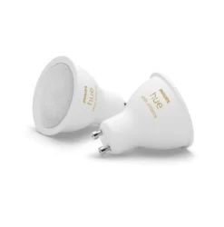 Udendørs Indbygningsspot Sæt | 10-Pak | Inkl. Philips Hue Gu10 | White Ambiance | Bridge + Sensor | 400lm | 4,2W
